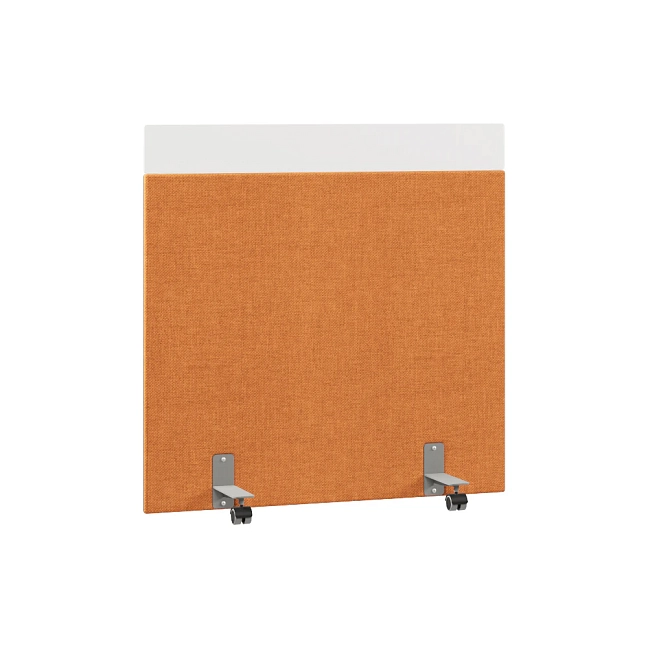 Перегородка акустическая на роликовых опорах Призма ПЗ.АЛ.Р-120/120 Рогожка Kiton 09