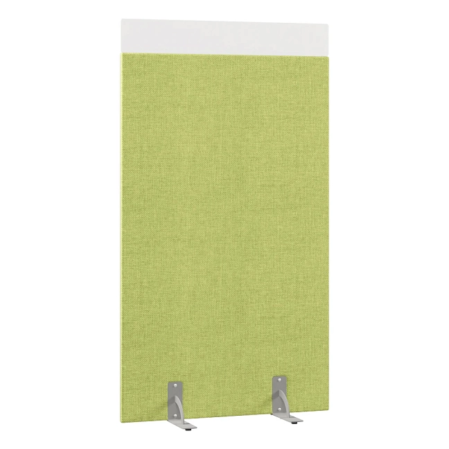 Перегородка акустическая на стационарных опорах Призма ПЗ.АЛ.С-70/180 Рогожка Kiton 08