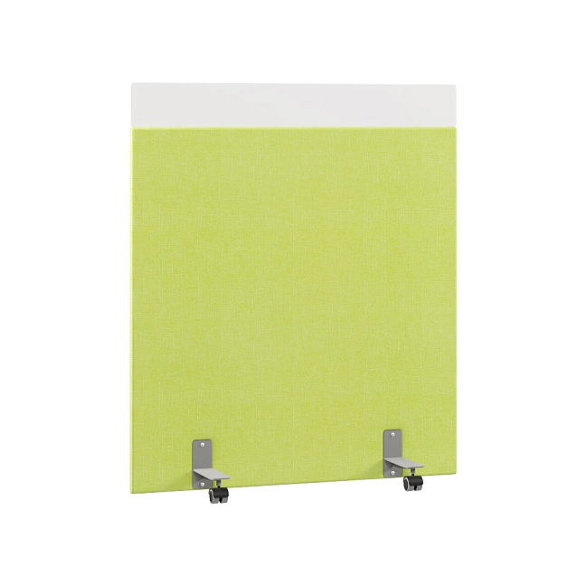 Перегородка акустическая на роликовых опорах Призма ПЗ.АЛ.Р-120/150 Ткань Ромео 07