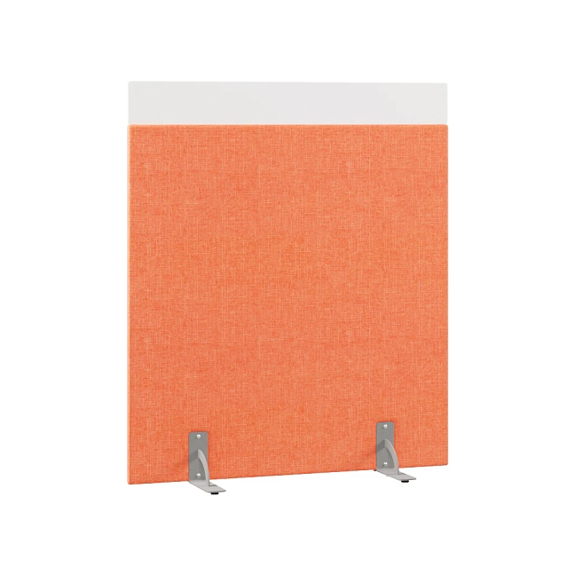Перегородка акустическая на стационарных опорах Призма ПЗ.АЛ.С-120/140 Ткань Ромео 08