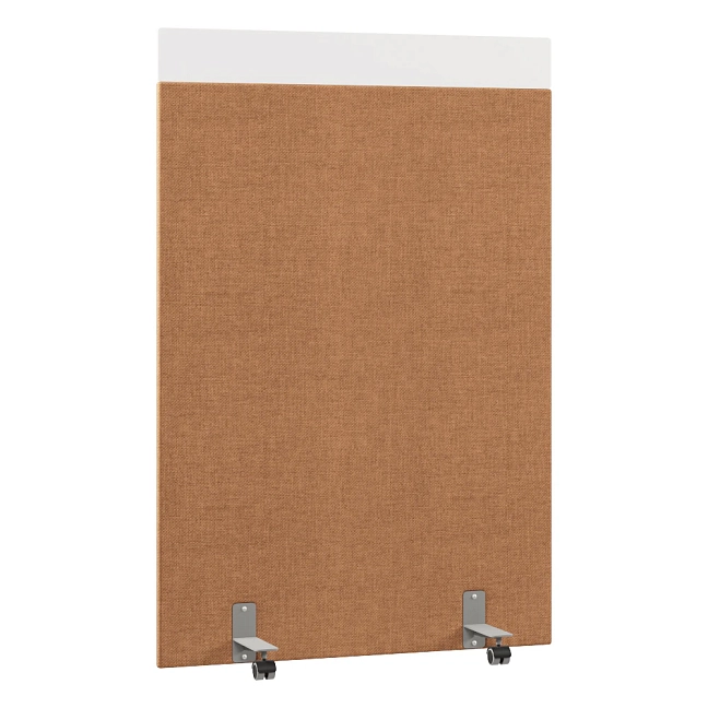 Перегородка акустическая на роликовых опорах Призма ПЗ.АЛ.Р-120/180 Рогожка Kiton 10