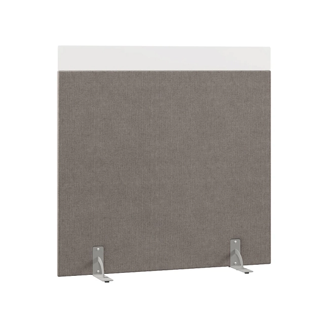 Перегородка акустическая на стационарных опорах Призма ПЗ.АЛ.С-140/150 Ткань Ромео 05