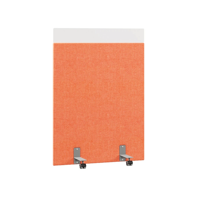 Перегородка акустическая на роликовых опорах Призма ПЗ.АЛ.Р-80/140 Ткань Ромео 08