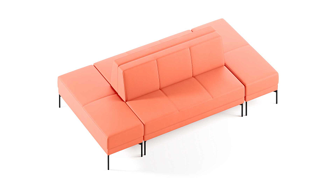 Диван Статус Комплект №1 Экокожа Oregon 23