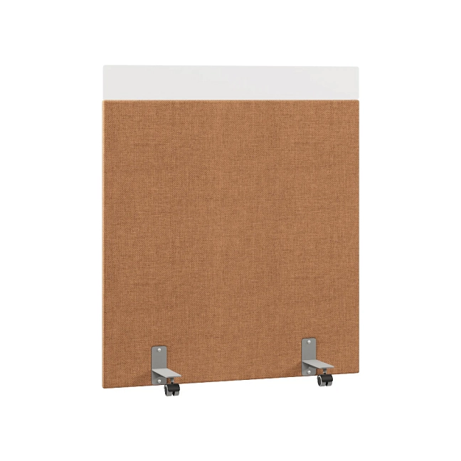 Перегородка акустическая на роликовых опорах Призма ПЗ.АЛ.Р-120/150 Рогожка Kiton 10