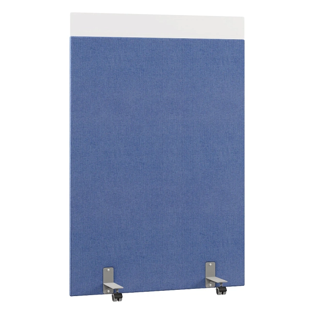 Перегородка акустическая на роликовых опорах Призма ПЗ.АЛ.Р-120/180 Ткань Ромео 011