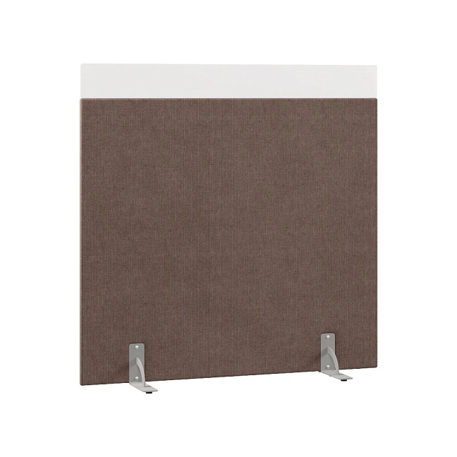 Перегородка акустическая на стационарных опорах Призма ПЗ.АЛ.С-140/140 Ткань Ромео 04