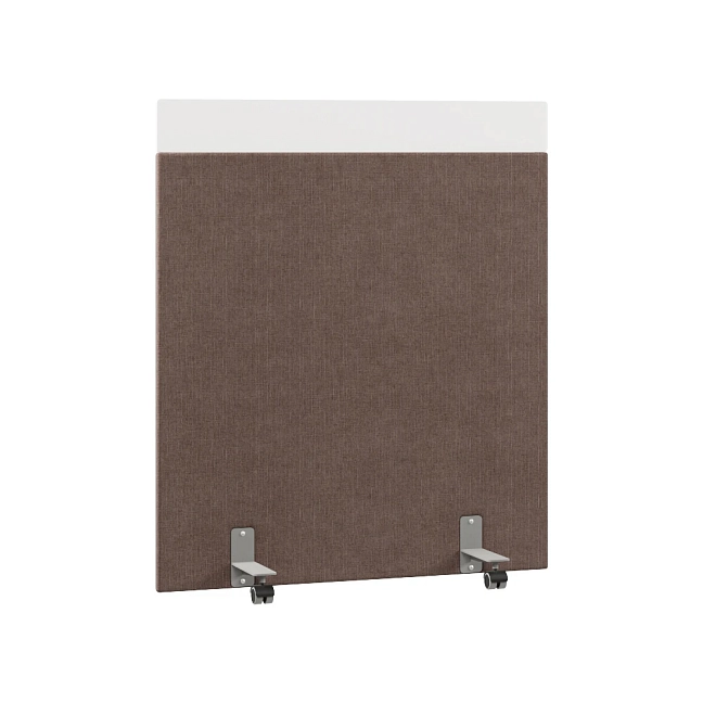 Перегородка акустическая на роликовых опорах Призма ПЗ.АЛ.Р-120/150 Ткань Ромео 04