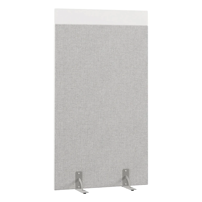 Перегородка акустическая на стационарных опорах Призма ПЗ.АЛ.С-80/180 Рогожка Kiton 05